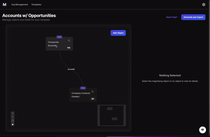 Demo of objects step